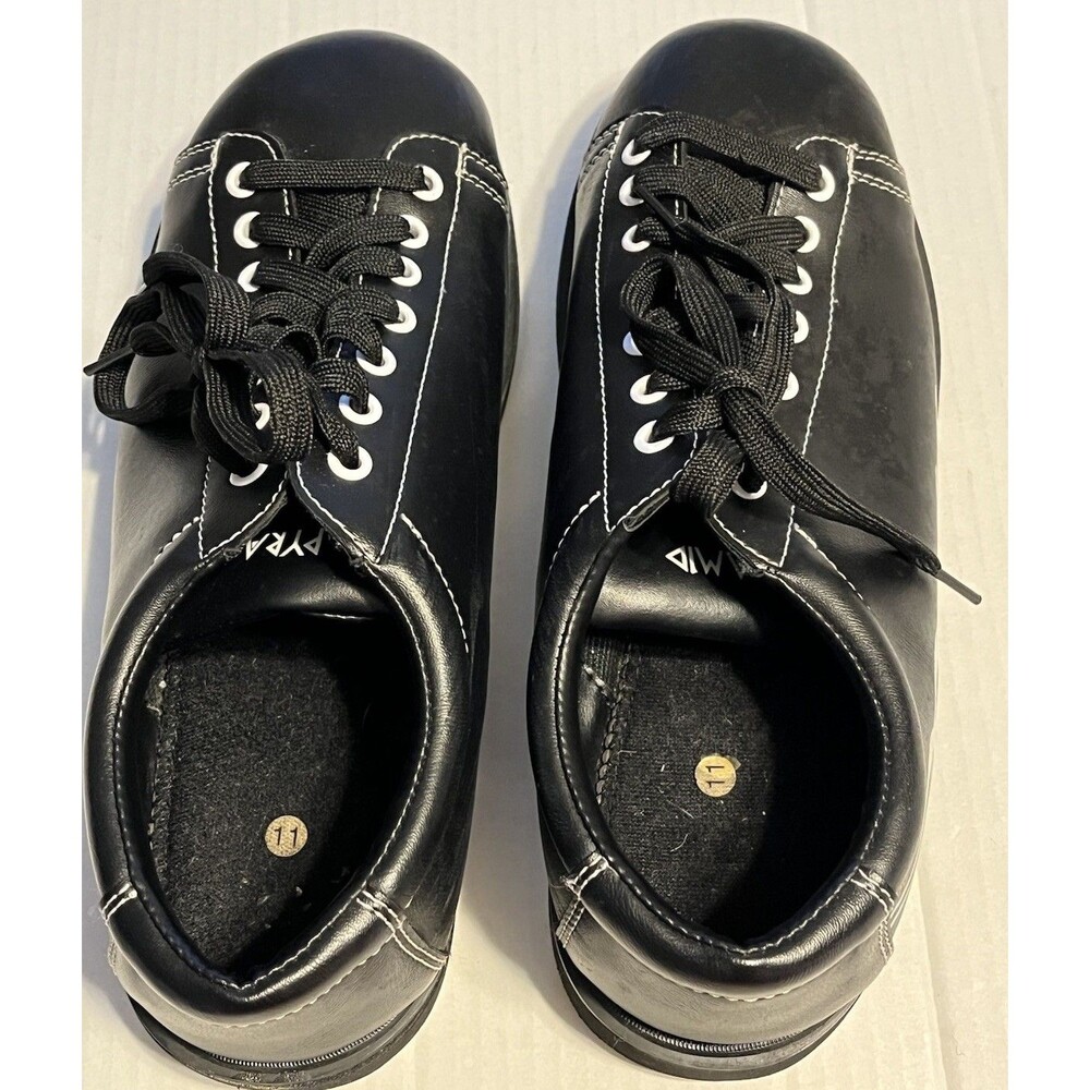 Men’s Pyramid Ram Bowling Shoes Size 11 US / 10 UK / 44 EU - Black & White GUC - Picture 12 of 14